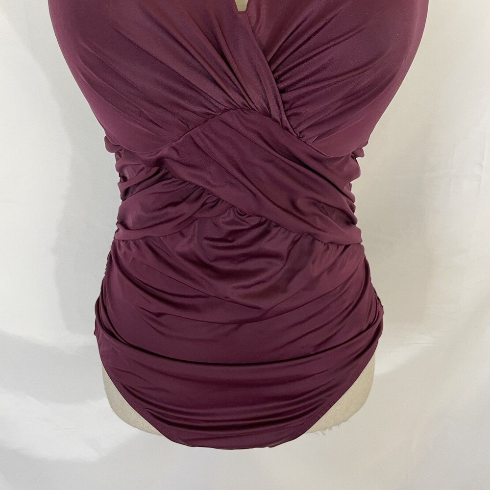 Victoria's Secret Swim Unforgettable One Piece Bathing Suit 38D Ruched - Picture 4 of 7